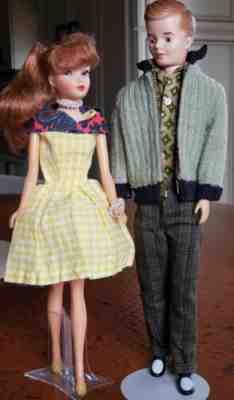 VINTAGE BARBIE CLONE RARE MISS SUZETTES FRIEND "BOB" BY UNEEDA BILD BILD  WENDY 