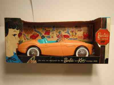 Vintage 1962 Austin Healey Sportscar for Barbie by Irwin in Original Box MINT