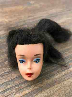 #4 Vintage Barbie Doll Original Head Brunette No Green