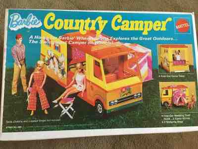  Mattel Vintage 1970 Barbie Country Camper !!! Open Stock 