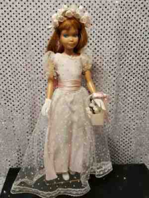 VINTAGE TITIAN SKIPPER IN COMPLETE #1934 JUNIOR BRIDESMAID FASHION BARBIE MATTEL