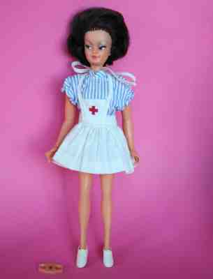 Vintage Willy Wildebras Schwabinchen ( bild Lilli ) Barbie clone doll nurse