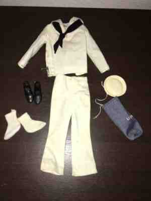 Vtg Barbie Doll KEN 1963 "SAILOR" #796 Complete US NAVY Ends Feb 1