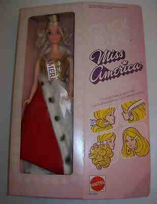 Vintage Quick Curl Blonde Miss America Doll #3200 Barbie 1972-1973 New Old Stock