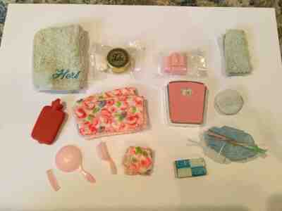 VINTAGE BARBIE 1963 BOUDOIR ? PIECES NM