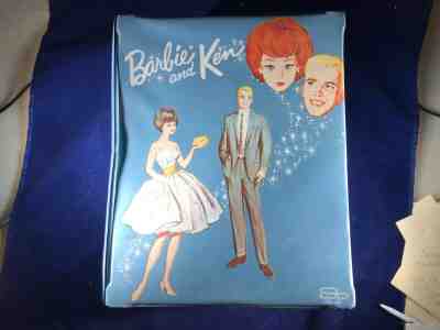 BARBIE & KEN 1961 DOLL SET WITH CASE