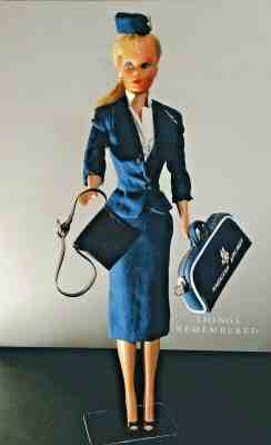 vintage flight attendant barbie