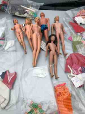 HUGE Vintage Barbie Collection 1960's BARBIE & Clothing, Accessories &  Ken Lot