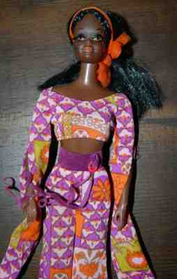 Vintage Live Action Christie Mattel Barbie AA 1971 Does have a musty smell