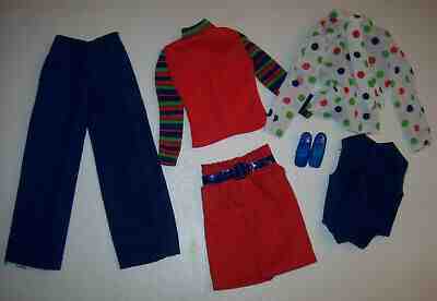 Vintage Barbie Doll #7703 GUAG UNITED AIRLINES Complete 1973 Get-Ups 'N Go   
