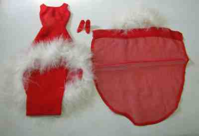 Vtg Barbie Doll 1967 "EVENING ENCHANTMENT" #1845 Mattel Complete Orig. Gown Cape