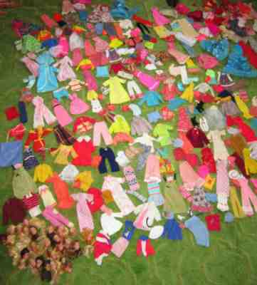 Vintage Barbie Doll Clothing Mod Best Buy And Head Lot