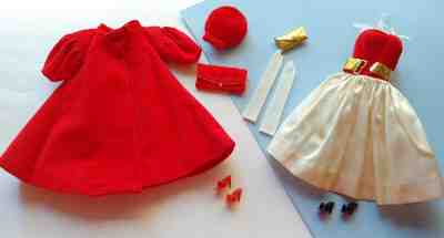 Vintage BARBIE “Silken Flame” #977 (1960-61) “Red Flare” #939 (1962-65) COMPLETE