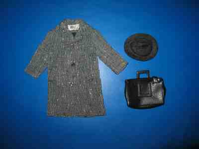 Vintage Barbie Ken Business Appointment Coat Hat Briefcase