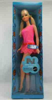 Vintage Mod PJ Twist & Turn Barbie Doll #1118 TNT 1970/71 NRFB - MINT - SEALED!