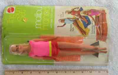 Vintage 1970 Mattel Sun Set Malibu Francie Doll No. 1068 TNT Sealed NRFP Barbie