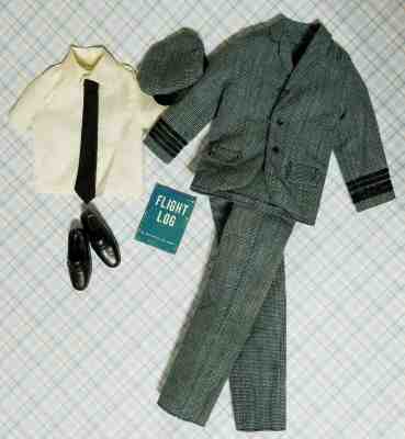 Vtg Barbie Doll KEN 1973 "UNITED AIRLINES PILOT" #7707 Complete & Rare