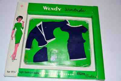 RARE VINTAGE WENDY ELITE CREATIONS DOLL UNEEDA BARBIE RARE FASHION ON CARD