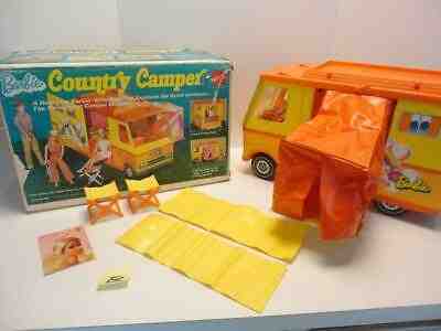 vintage barbie country camper