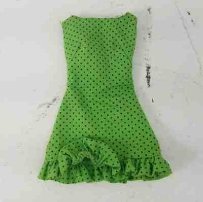 Vintage 1969 Barbie GREEN Variation Sun Shiner Dress VGC VHTF