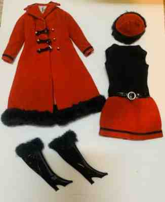 Vintage Barbie Mod  Outfit #3418 Magnificent Midi