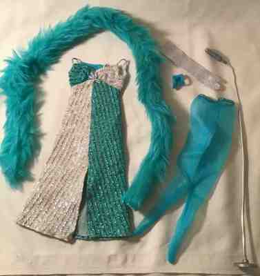 Vintage Barbie Clothes SILVER SERENADE #3419 1971