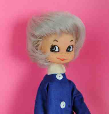 VINTAGE BARBIE clone Tadie Muz doll clone PRYM snaps GDR Bild Lilli Schwabinchen