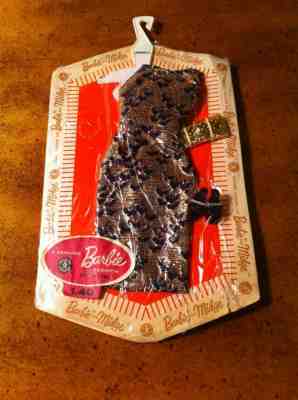 Barbie Vintage Pak Lame Sheath, 1963, RARE, MIP, MOC, NRFP