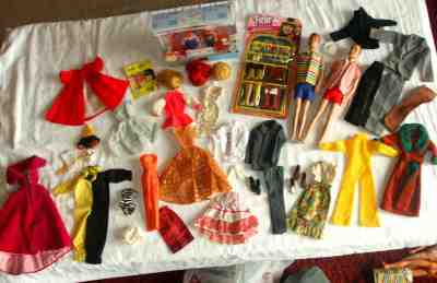 VINTAGE BARBIE - KEN & ALLAN CLOTHING - DOLLS &  COLLECTOR ITEMS      BLACK LABE