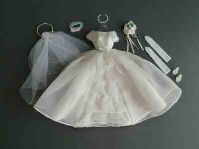 vintage barbie wedding dress