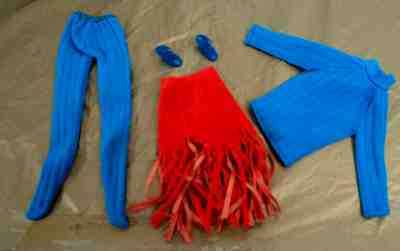 #3426  BARBIE "TURTLE  'N TIGHTS" BARBIE OUTFIT VERY HARD TO FIND ! VERY NICE !