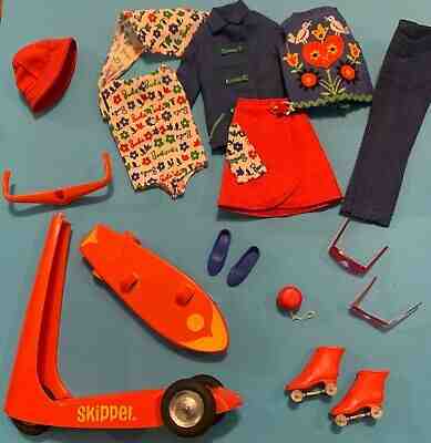 Barbie SKIPPER ON WHEELS #1032 COMPLETE