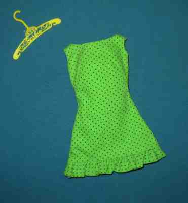 Vintage Mod Barbie SUN SHINER Pak Dress GREEN Version 1969 ~ Very Nice