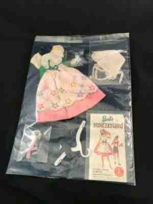 BARBIE IN SWITZERLAND #0822 ~ NEAR MINT & COMPLETE ~ VINTAGE 1964 ~