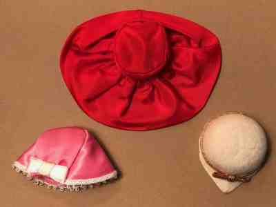 Vintage Barbie Pak Glamour Hats from 1966-1967 Gorgeous!
