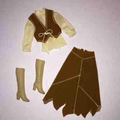 Vintage European Barbie Fashion Originals 1977 Sears Osmond 2074 Japan 3500 Set