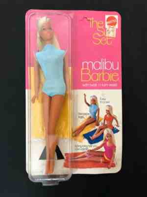 VINTAGE 1970 Original, The Sun Set-Malibu Barbie Doll Mattel #1067 MINT NRFB