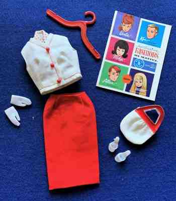 Vintage Barbie 1964 Fashion Crisp 'N Cool  Mint & Complete