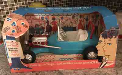 Vintage Barbie Ken Midge HOT ROD Car 1963 Estate Fresh Original Box Make Offer!