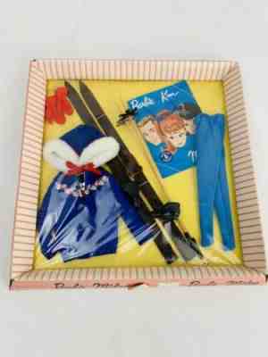 Vintage 1963 Complete Ski Queen 0948 Barbie Doll Clothing Outfit NEW SEALED