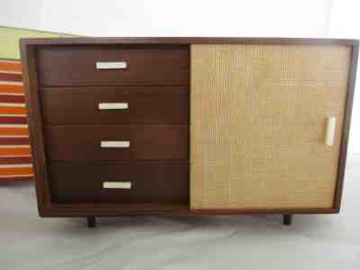 Mattel Vintage Wood MCM mod 1958 # 1 Barbie doll Furniture buffet # 802 box 