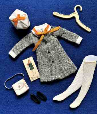 Vintage Barbie 1967 Skipper Fashion  All Spruced Up  Excellent & Complete