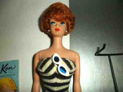 1963 Mattel #850 TITIAN BUBBLE CUT DOLL Vintage BUBBLECUT  Barbie