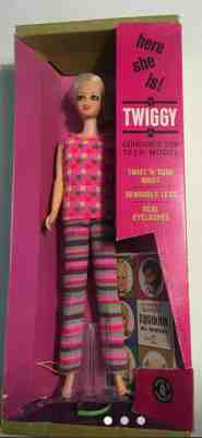 twiggy barbie doll mattel 1967