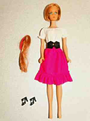 Barbie:  VINTAGE Redhead SEARS HAIR HAPPENIN'S BARBIE Doll!