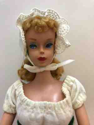 Beautiful Vintage Blonde #4 Ponytail Barbie, in Tagged Dress