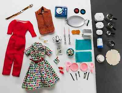 Vintage Barbie Rare 1034 Hostess Set Gift Set Near Complete B777