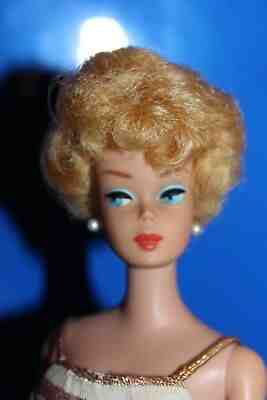 European Vintage Barbie Bubble Cut Genuine Side Part