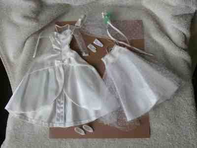 VHTF Vintage Barbie Doll #1698 Beautiful Bride Wedding Outfit NICE