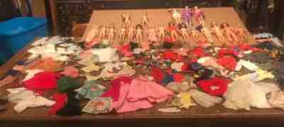 Vintage 1960’s Barbie Lot  Dolls , Clothes, Accessories WOW!